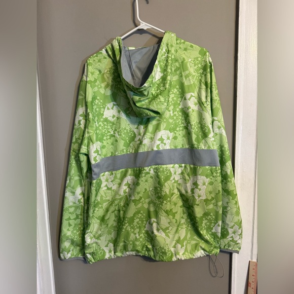 RARE Puma Golf Tournament Lightweight Green & White Floral Jacket - Picture 14 of 14